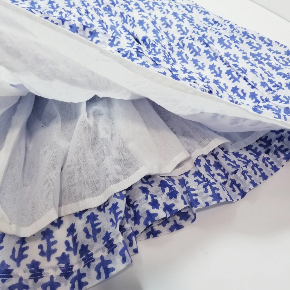 Oliphant Blue and White Mini Dress - Picture 5 of 12